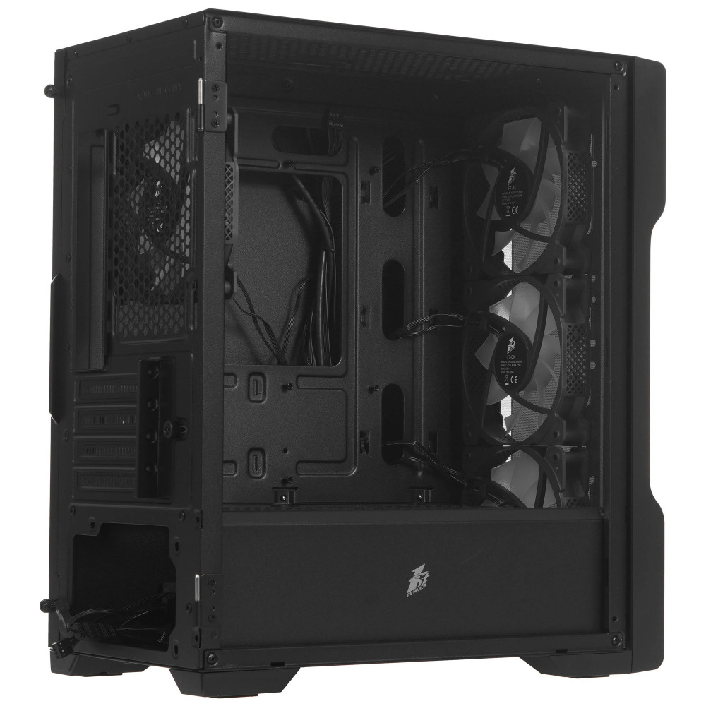 Корпус 1STPLAYER TRILOBITE T3-G ARGB T3-G-BK-4F7 Mini-Tower - миниатюра 8