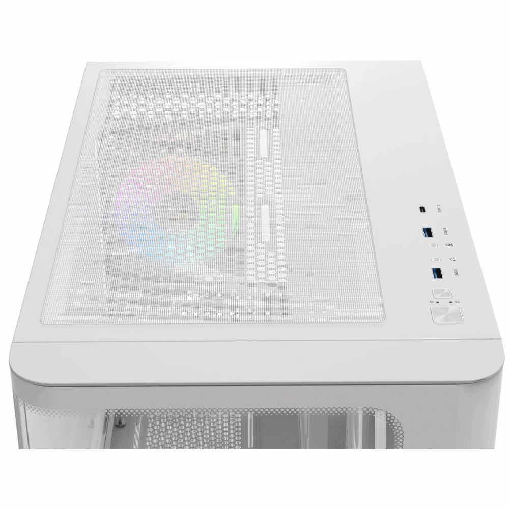 Корпус Ocypus Iota C70 Curve WH ARGB Iota C70 WH Curve ARGB Digital Mid-Tower - миниатюра 8