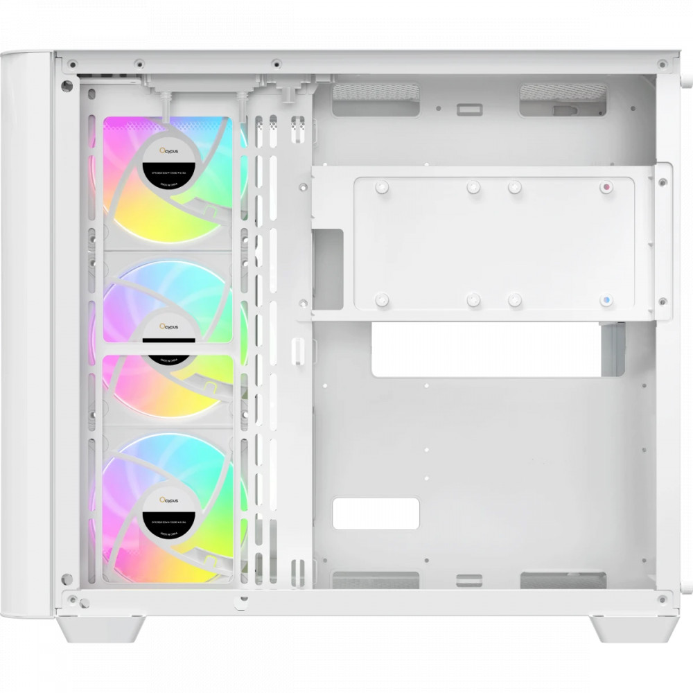 Корпус Ocypus Iota C70 Curve WH ARGB Iota C70 WH Curve ARGB Digital Mid-Tower - миниатюра 7