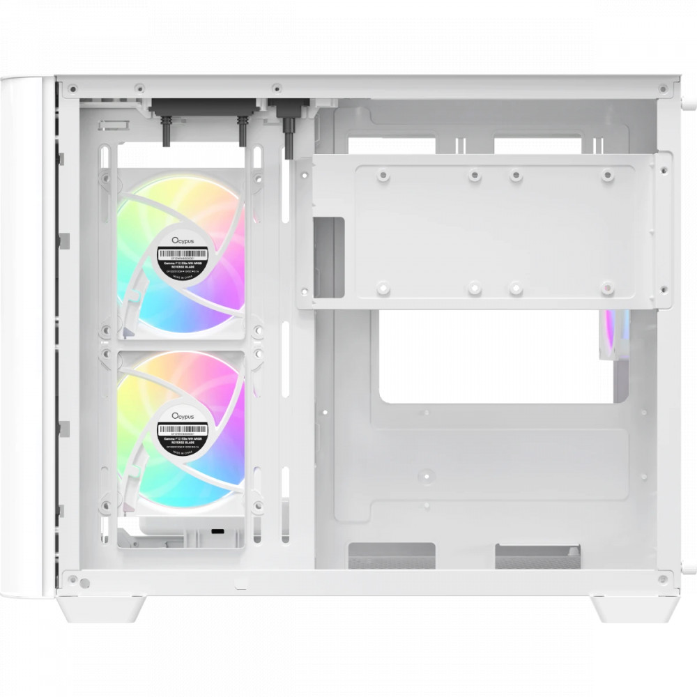 Корпус Ocypus Iota C50 Curve Iota C50 WH Curve ARGB Digital Mini-Tower - миниатюра 9