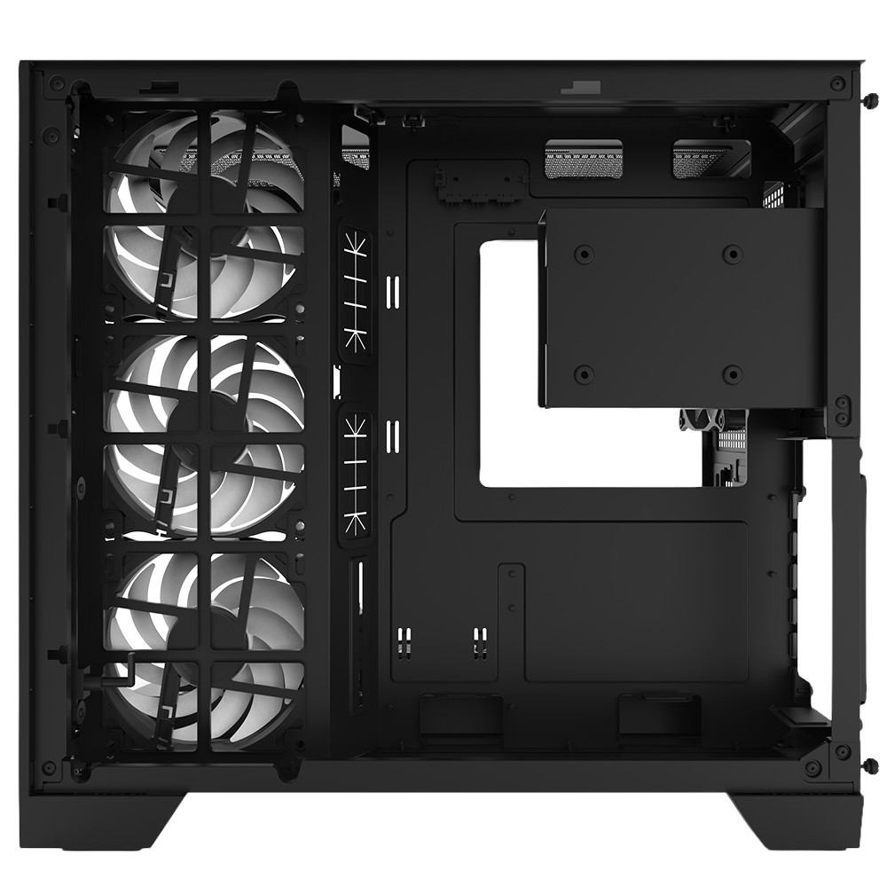 Корпус Zalman D40F D40F Black Mid-Tower - миниатюра 7