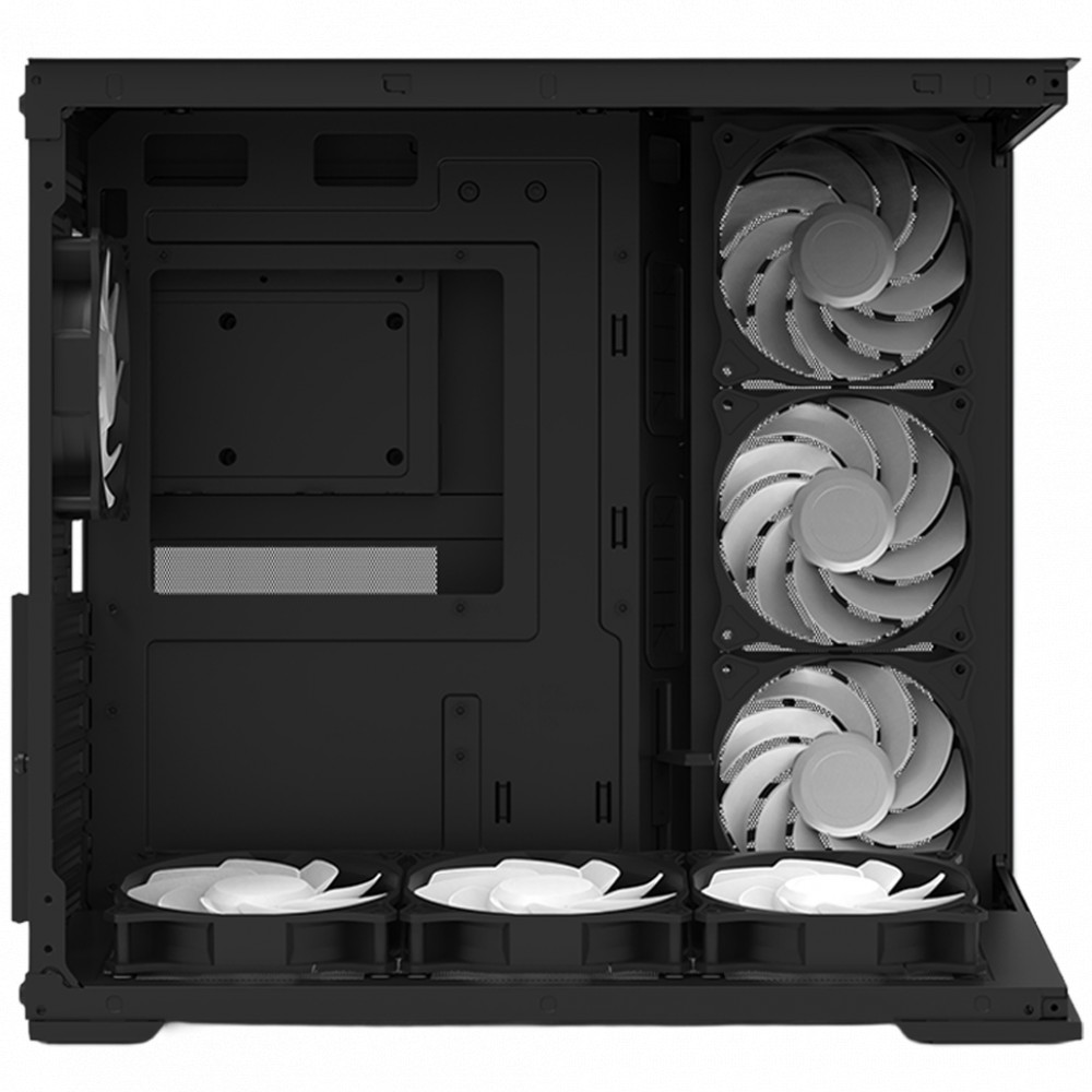 Корпус Zalman D40F D40F Black Mid-Tower - миниатюра 6
