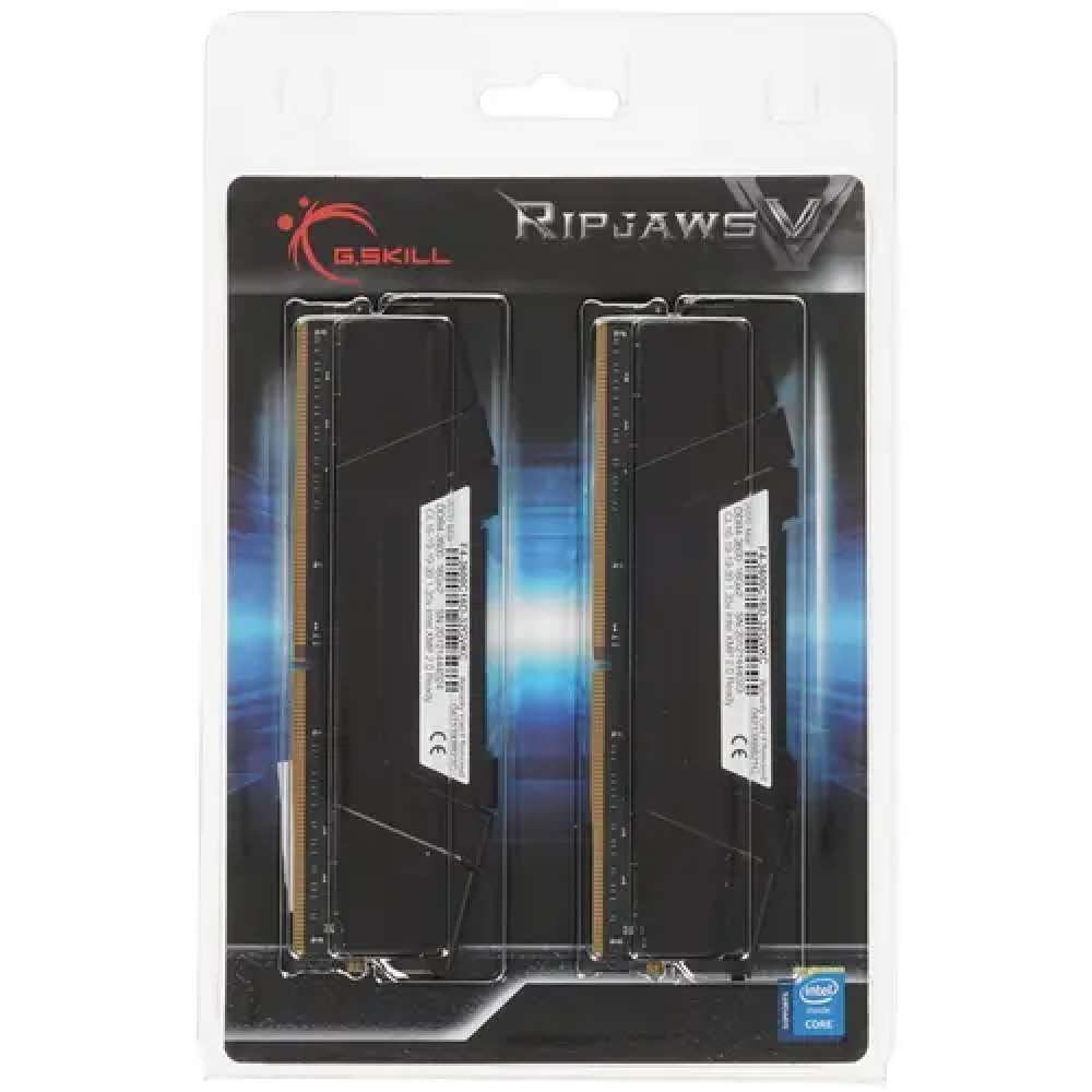 ОЗУ G.Skill RIPJAWS V F4-3600C16D-32GVKC DIMM, DDR4, 32 Гб (2 х 16 Гб), 3600 МГц - миниатюра 8