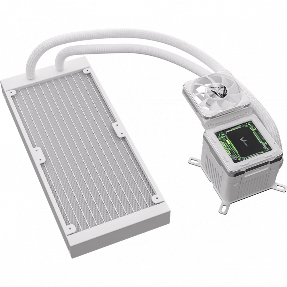 Система охлаждения Formula Cryo Wing Digi 240 ARGB White Cryo Wing Digi 240 WH Для процессора - миниатюра 6
