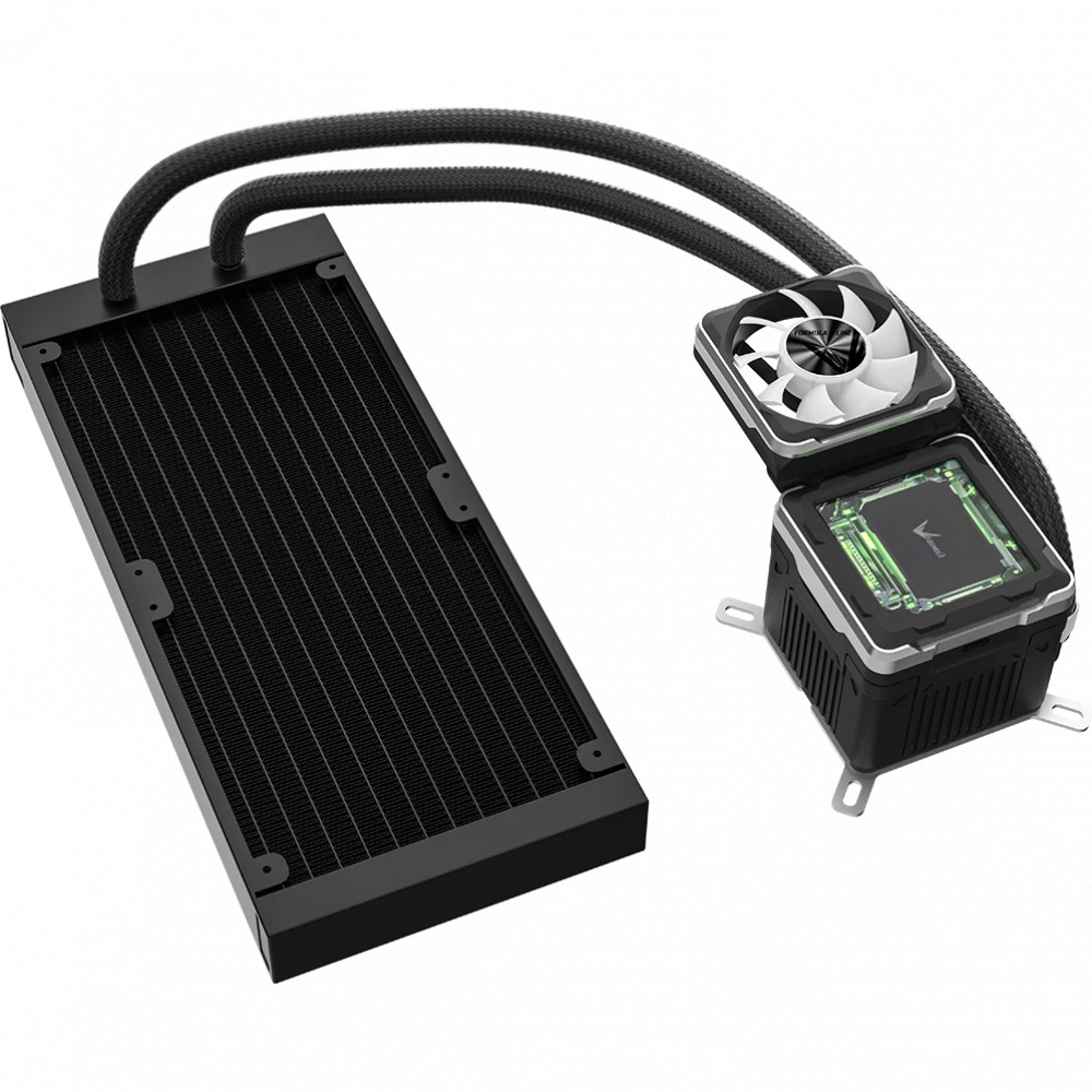 Система охлаждения Formula Cryo Wing Digi 240 ARGB Black Cryo Wing Digi 240 BK Для процессора - миниатюра 4