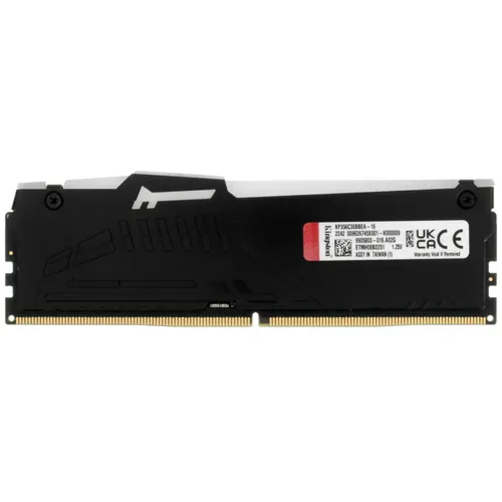 ОЗУ Kingston FURY Beast Black AMD RGB KF556C36BBEA-16 DIMM, DDR5, 16 Гб, 5600 МГц - миниатюра 7