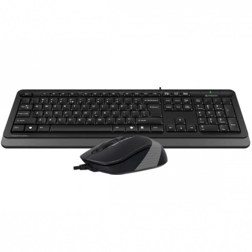 Клавиатура + мышь A4Tech Fstyler F1010 Grey F1010-GREY Fstyler - миниатюра 7