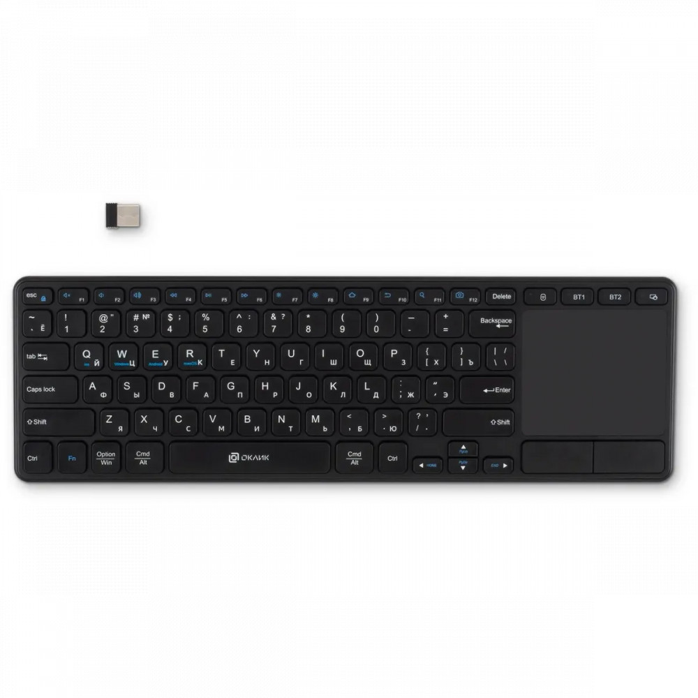 Клавиатура Oklick K614W 1979327 Беспроводная, USB - миниатюра 4
