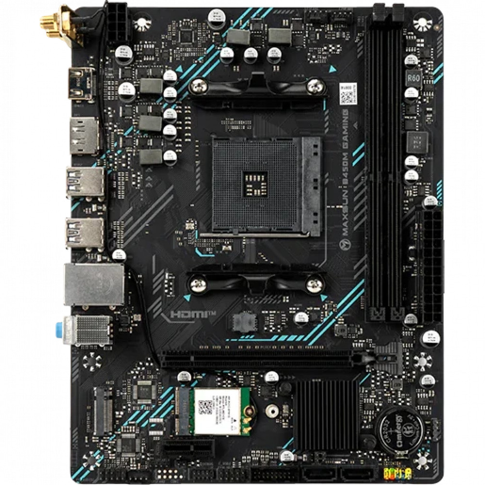 Материнская плата Gigabyte MS-B450M GAMING WIFI Micro-ATX, AMD AM4 - миниатюра 5