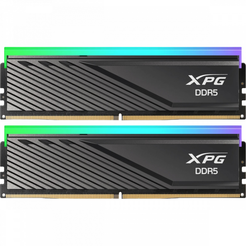 ОЗУ ADATA Lancer Blade RGB (AX5U5600C468G-DTLABRBK) DIMM, DDR5, 16 Гб (2 х 8 Гб), 5600 МГц - миниатюра 2