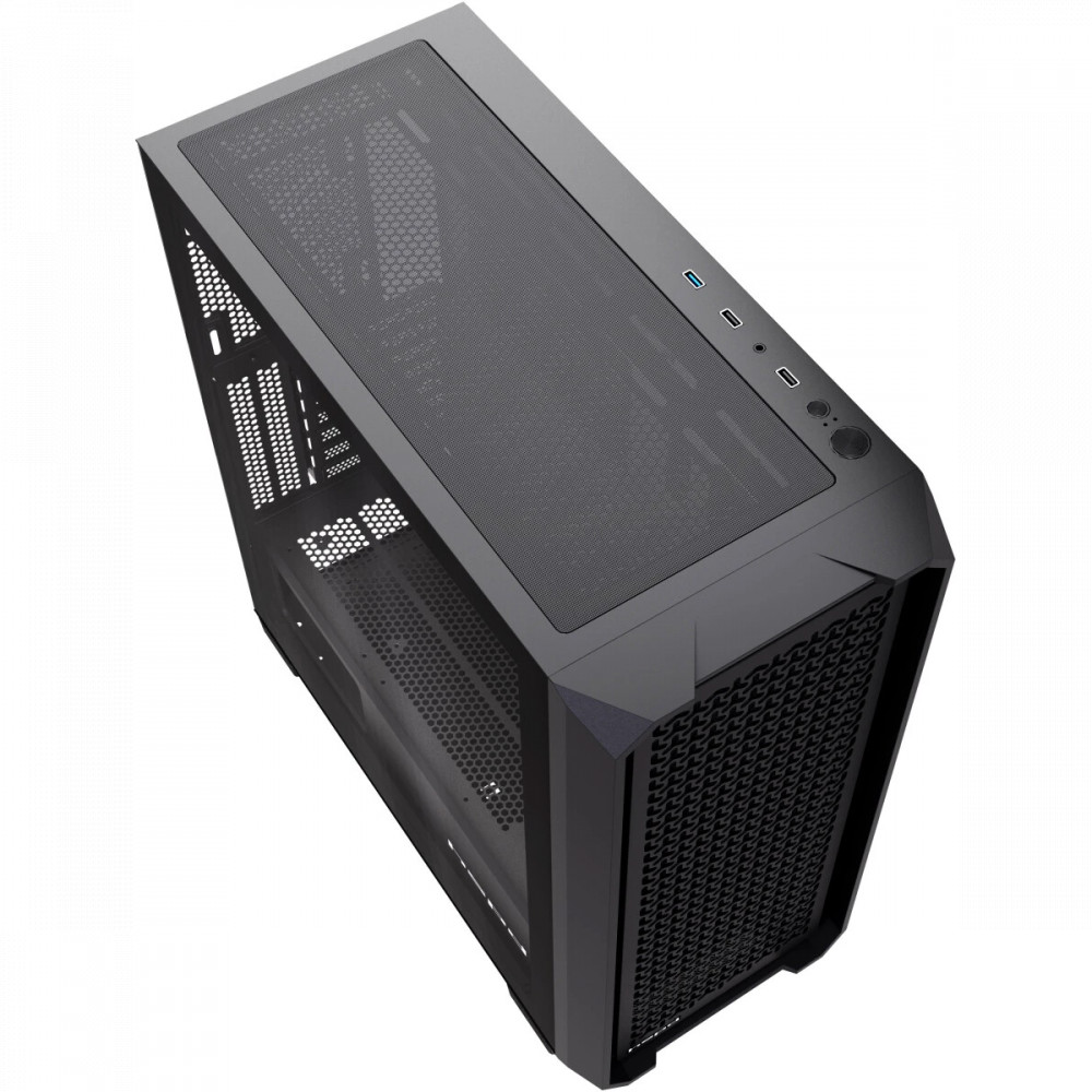 Корпус HSPD F750-TGBK Mid-Tower - миниатюра 8