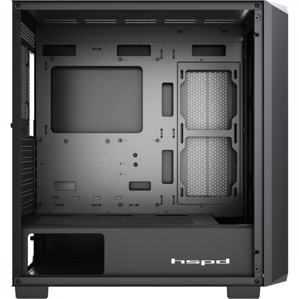 Корпус HSPD F750-TGBK Mid-Tower - миниатюра 9