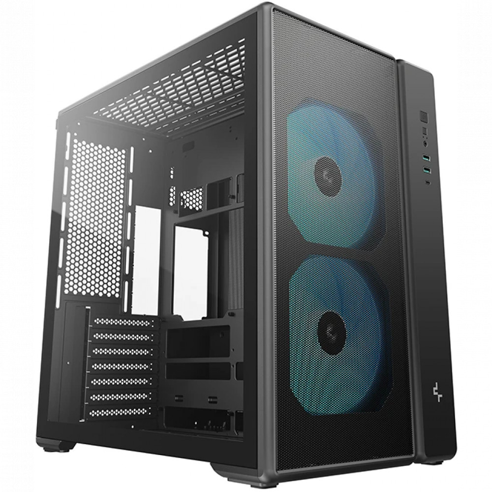 Корпус Deepcool CG590 MESH 2F R-CG590MESH-BKANA2-G Mid-Tower - миниатюра 6