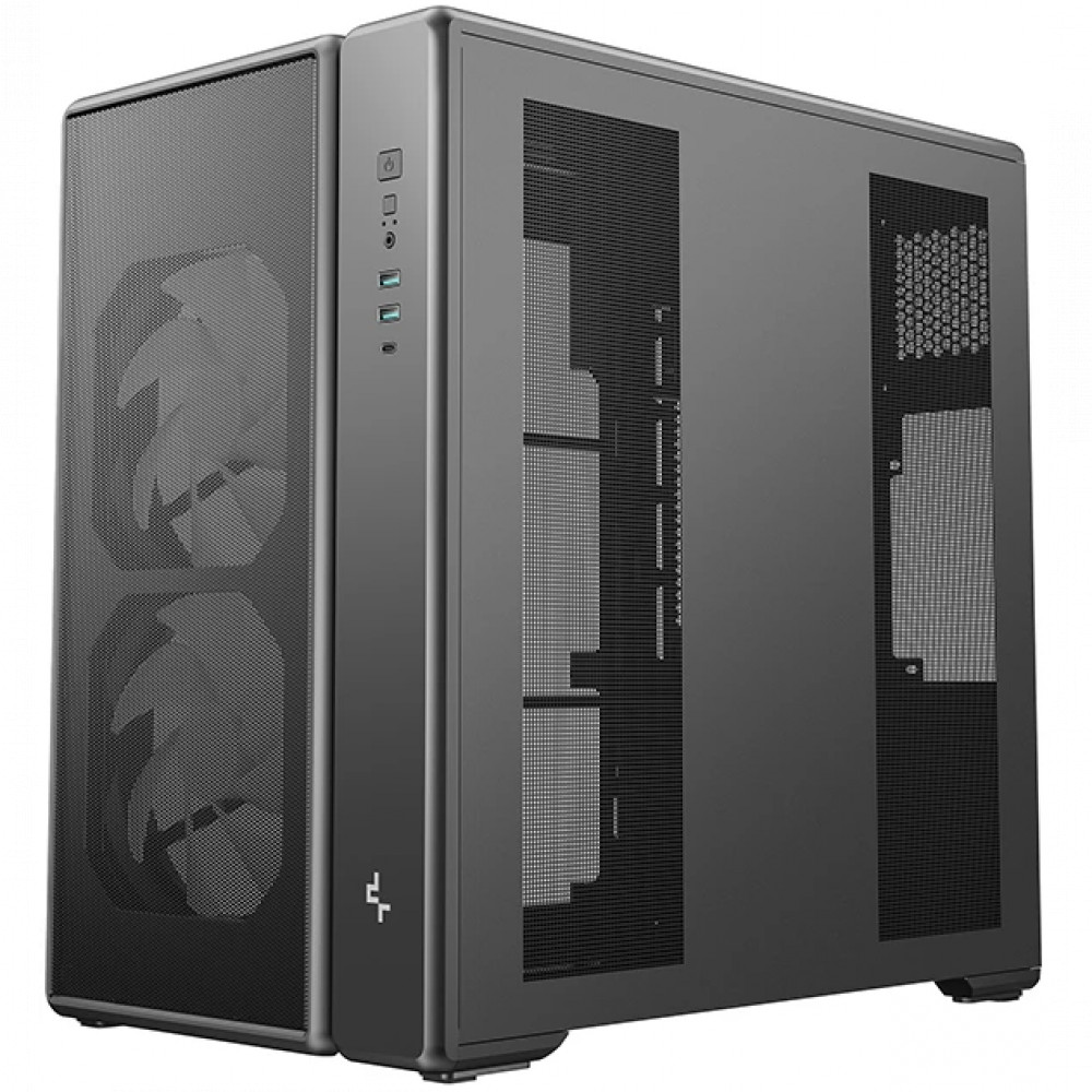 Корпус Deepcool CG590 MESH 2F R-CG590MESH-BKANA2-G Mid-Tower - миниатюра 8