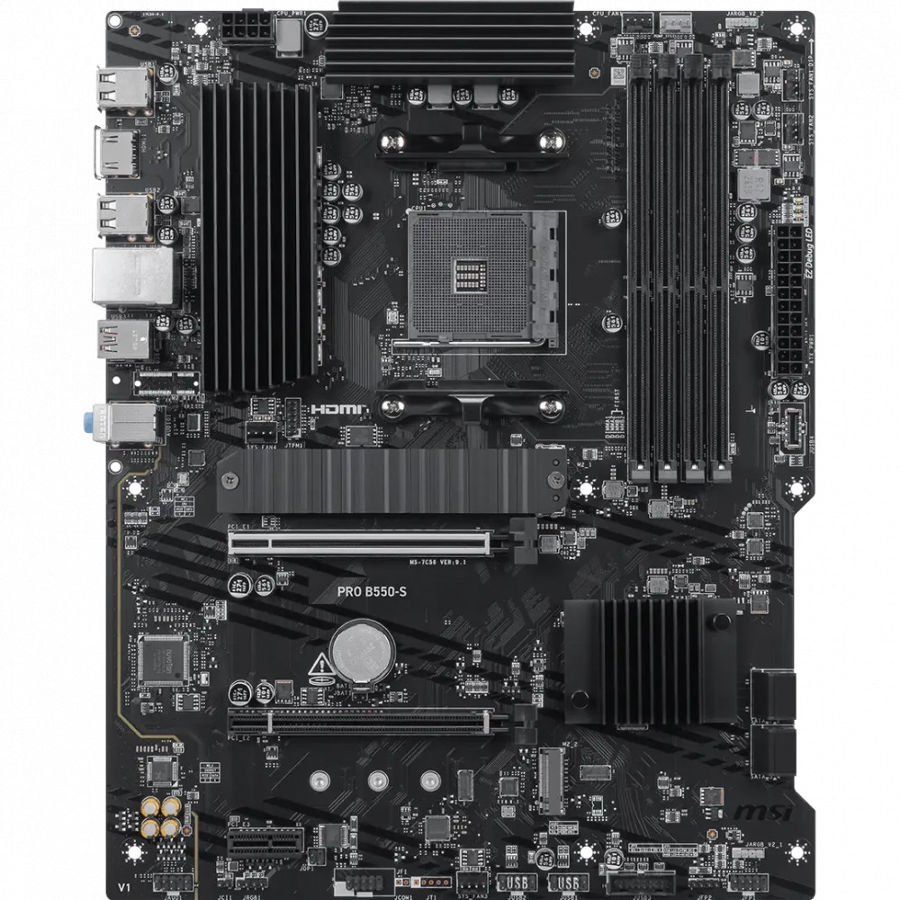 Материнская плата MSI PRO B550-S ATX, AMD AM4 - миниатюра 3
