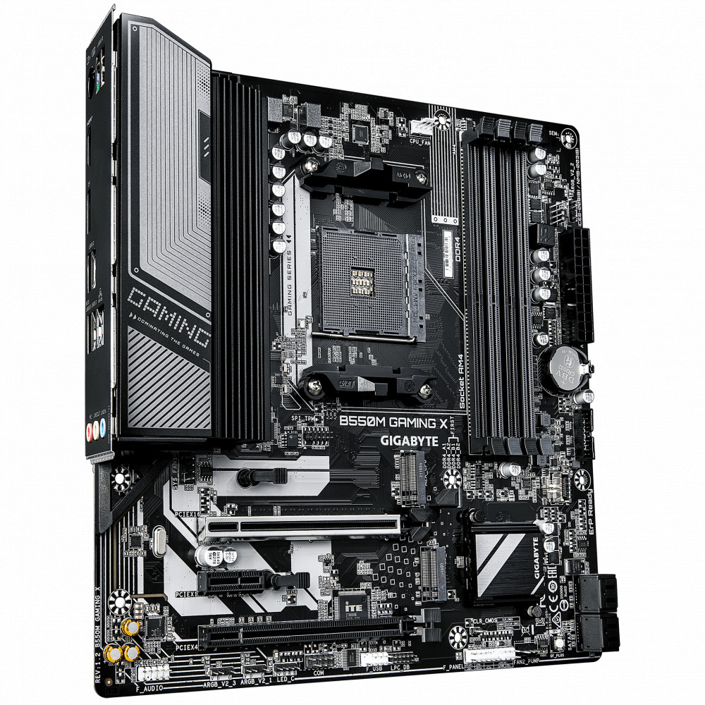 Материнская плата Gigabyte B550M GAMING X Micro-ATX, AMD AM4 - миниатюра 3