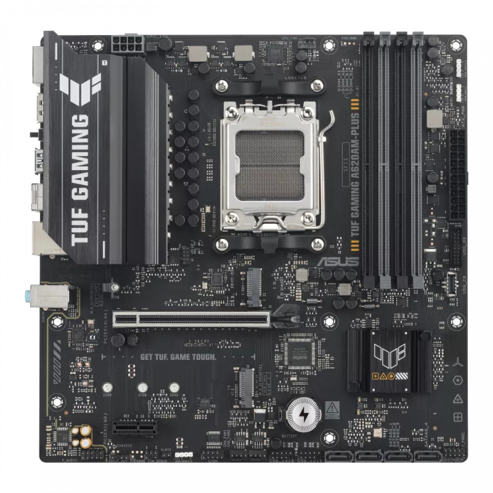 Материнская плата Asus TUF GAMING A620AM-PLUS Micro-ATX, AMD AM5 - миниатюра 3