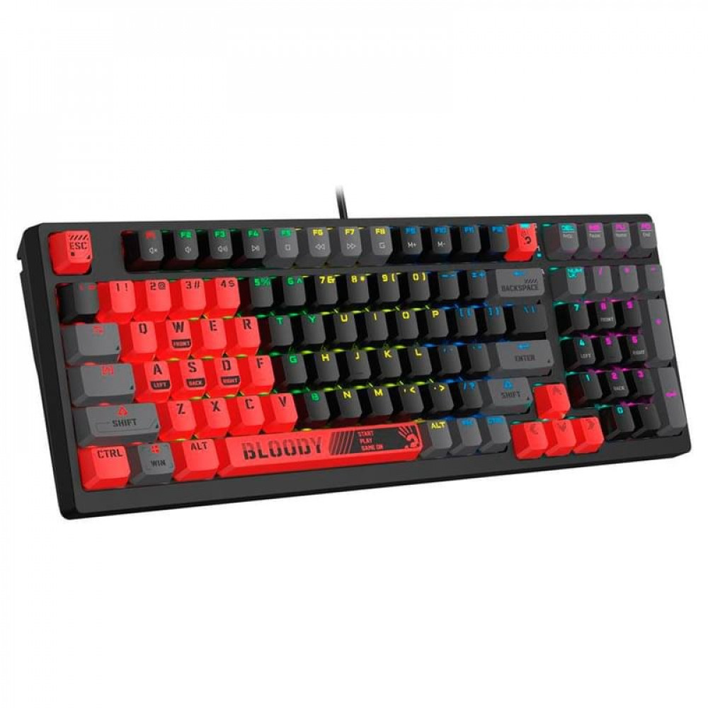 Клавиатура A4Tech Bloody S98 S98 RED Проводная, USB - миниатюра 8