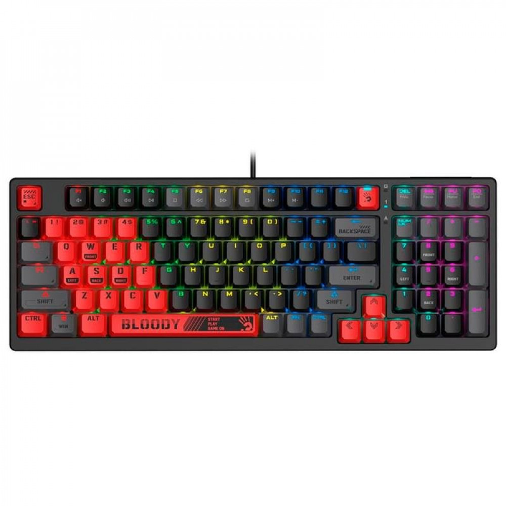 Клавиатура A4Tech Bloody S98 S98 RED Проводная, USB - миниатюра 7