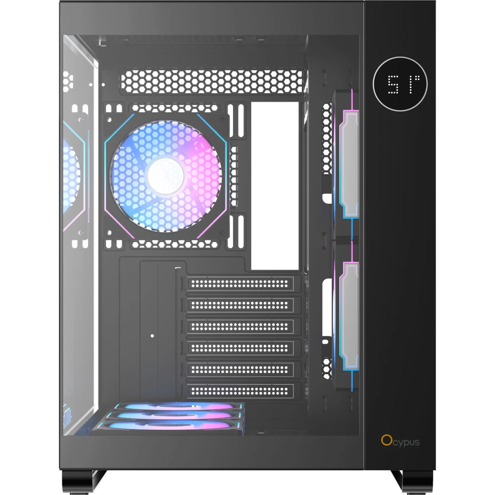 Корпус Ocypus Iota C70 BK ARGB Mid-Tower - миниатюра 8