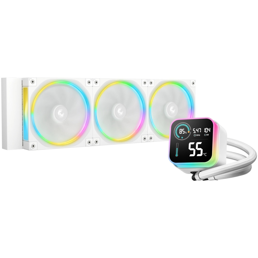 Система охлаждения Deepcool LQ360 ULTRA WH ARGB Для процессора - миниатюра 3