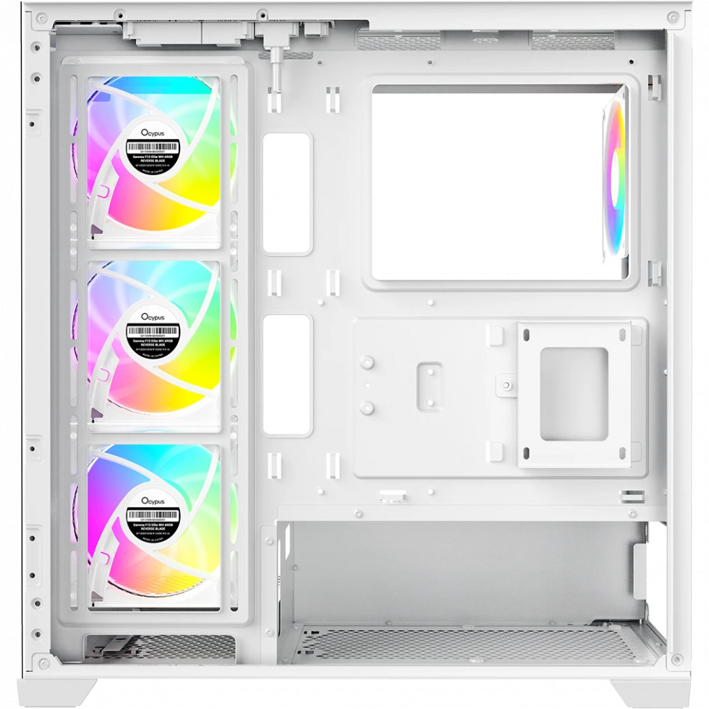 Корпус Ocypus Gamma C72 WH ARGB Mid-Tower - миниатюра 8
