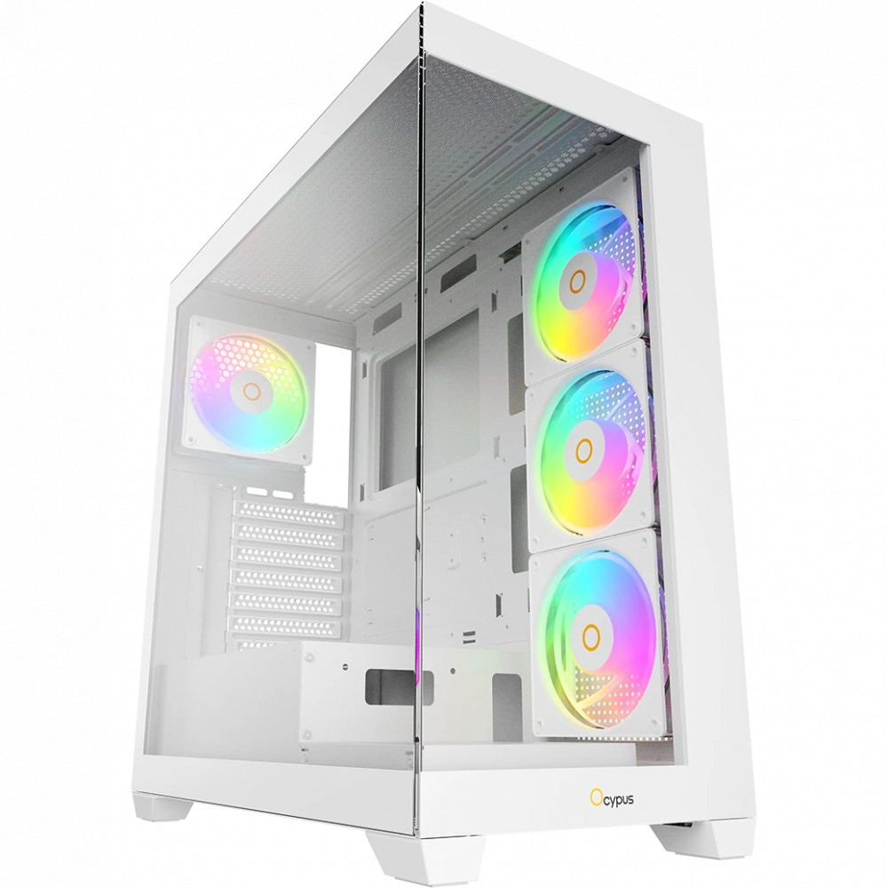 Корпус Ocypus Gamma C72 WH ARGB Mid-Tower - миниатюра 5