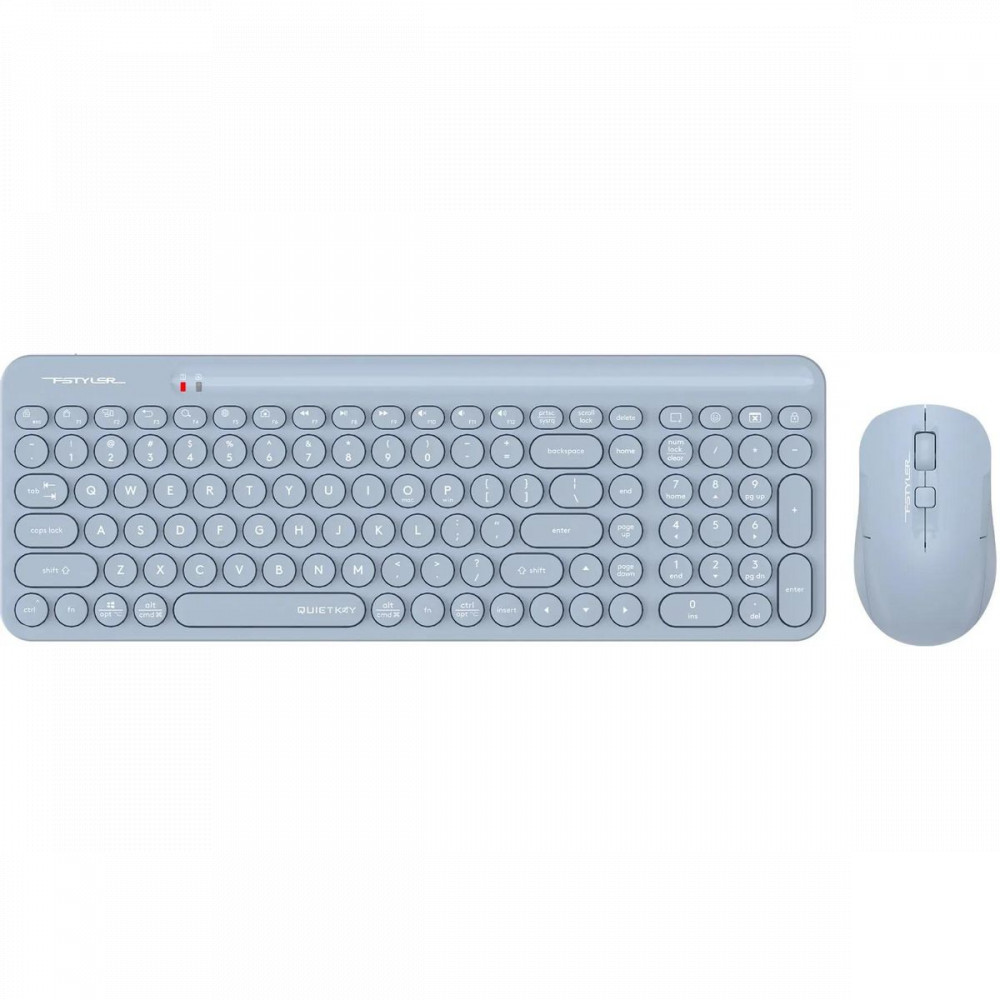 Клавиатура + мышь A4Tech Fstyler FG3300 Air Blue - миниатюра 11