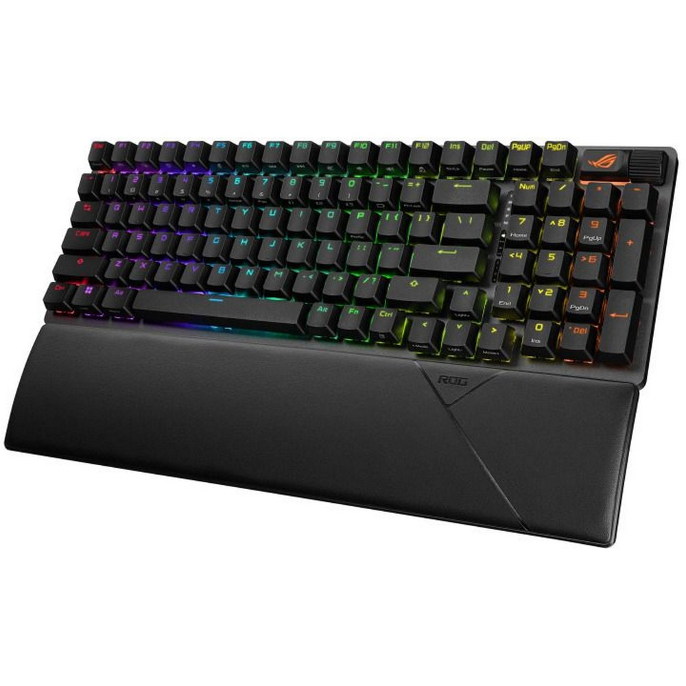 Клавиатура Asus X901 STRIX SCOPE II 90MP037A-BKRA01 Беспроводная, Bluetooth - миниатюра 8