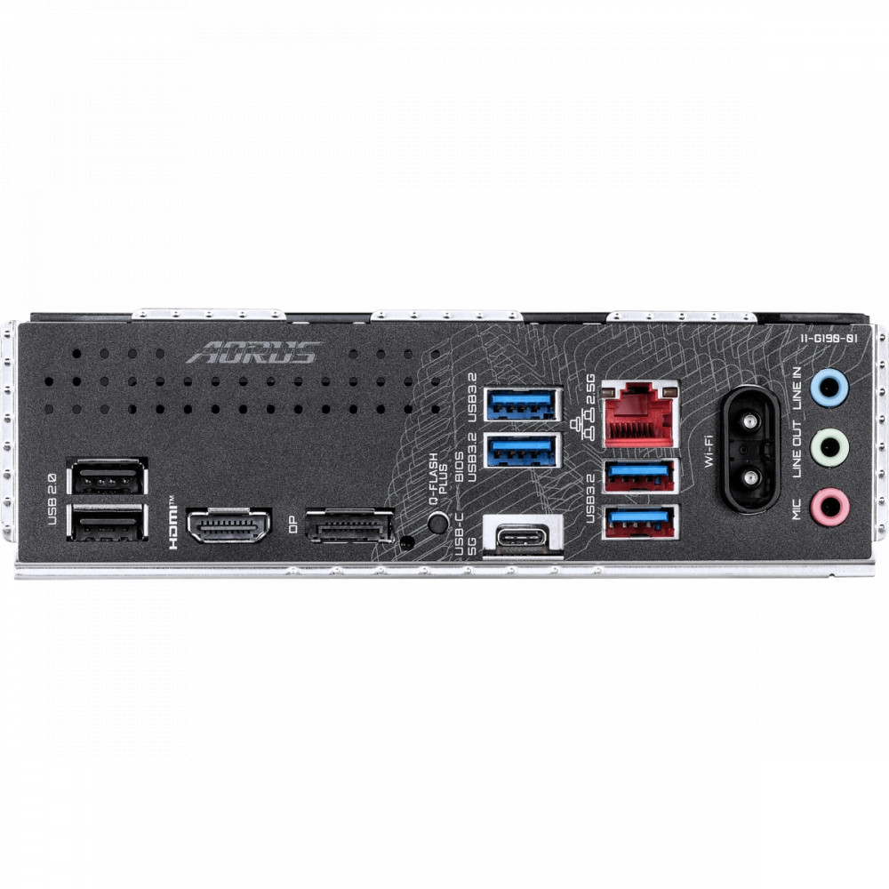 Материнская плата Gigabyte B550M X AORUS ELITE WIFI7 Micro-ATX, AMD AM4 - миниатюра 4