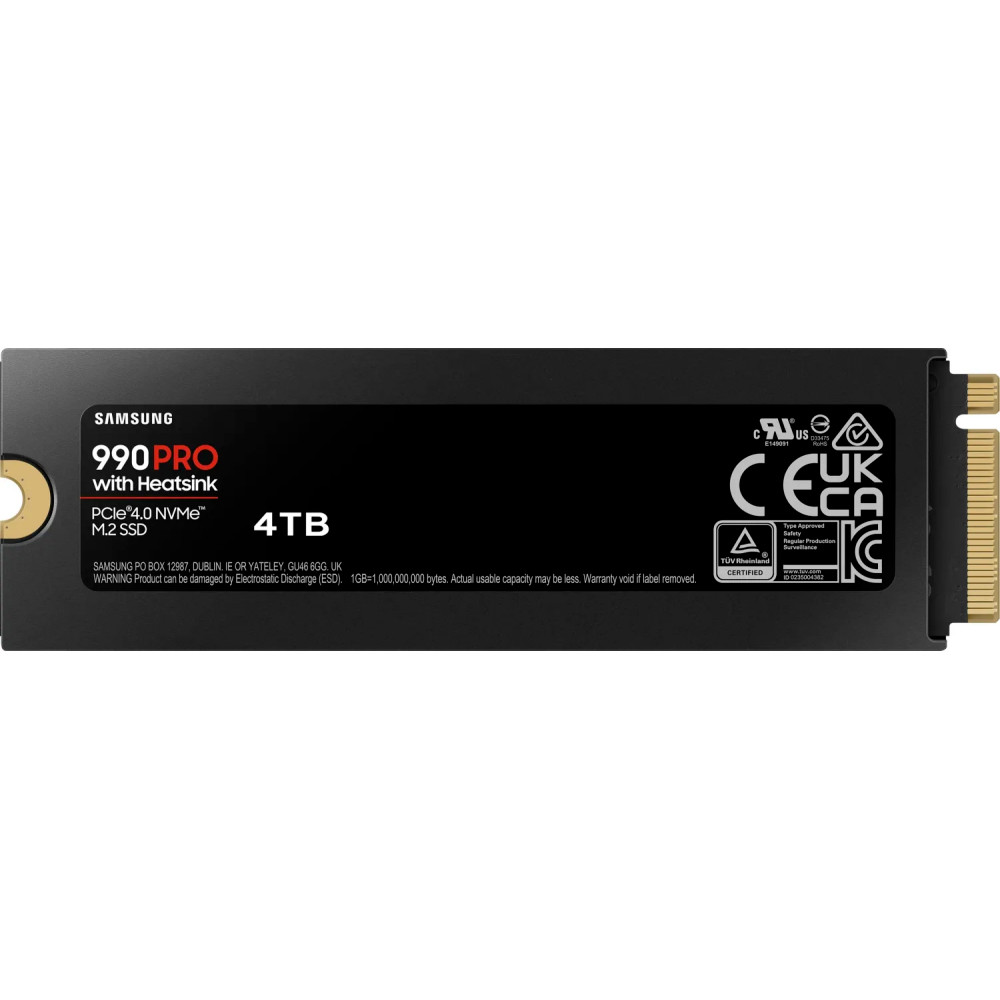 Жесткий диск Samsung 990 PRO MZ-V9P4T0CW SSD (твердотельные), 4 ТБ, M.2, PCIe - миниатюра 7