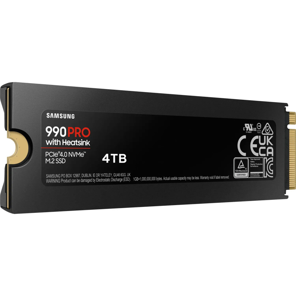 Жесткий диск Samsung 990 PRO MZ-V9P4T0CW SSD (твердотельные), 4 ТБ, M.2, PCIe - миниатюра 8