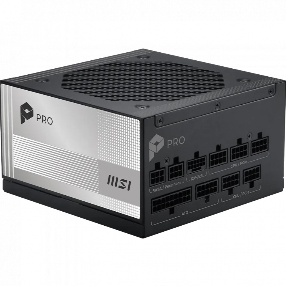 Блок питания MSI PRO A1000PL PCIE5 306-7ZPLX 1000 Вт, 80+ Platinum - миниатюра 4