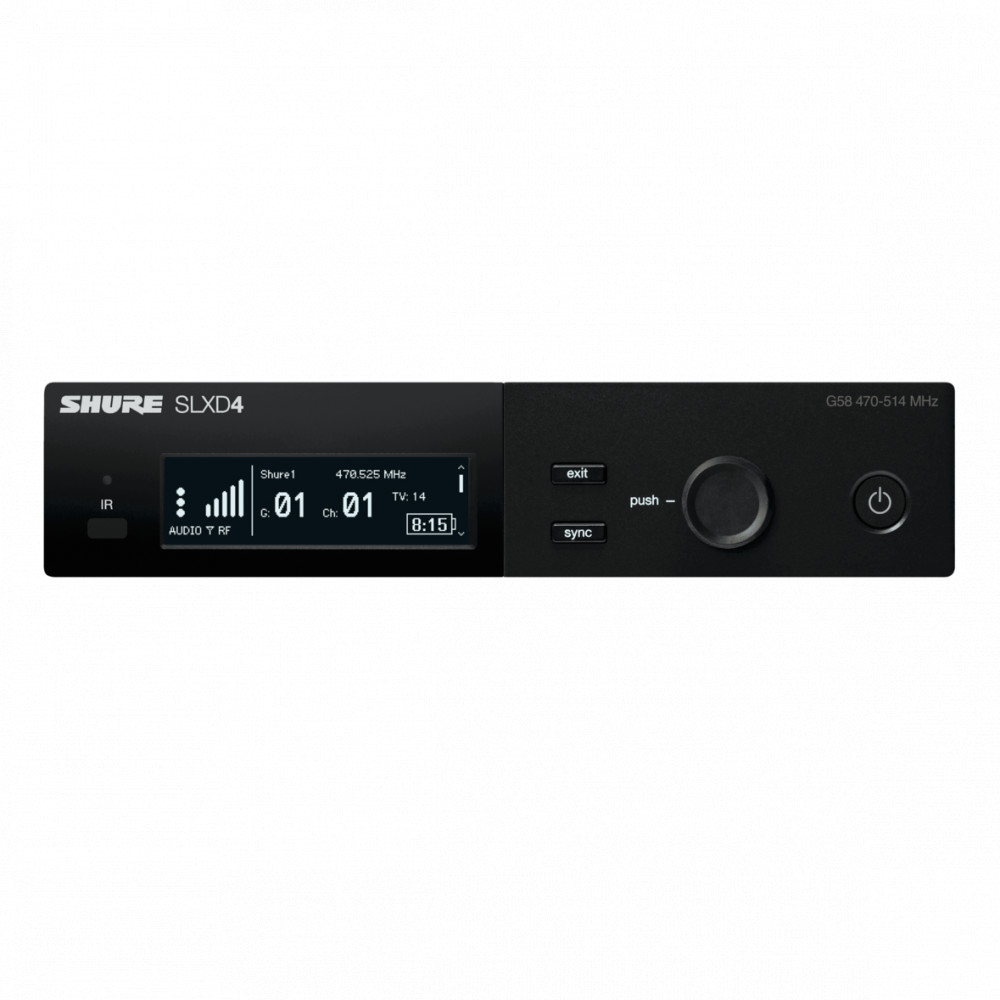 Микрофон SHURE SLXD4 SLXD4E=-H56 - миниатюра 2