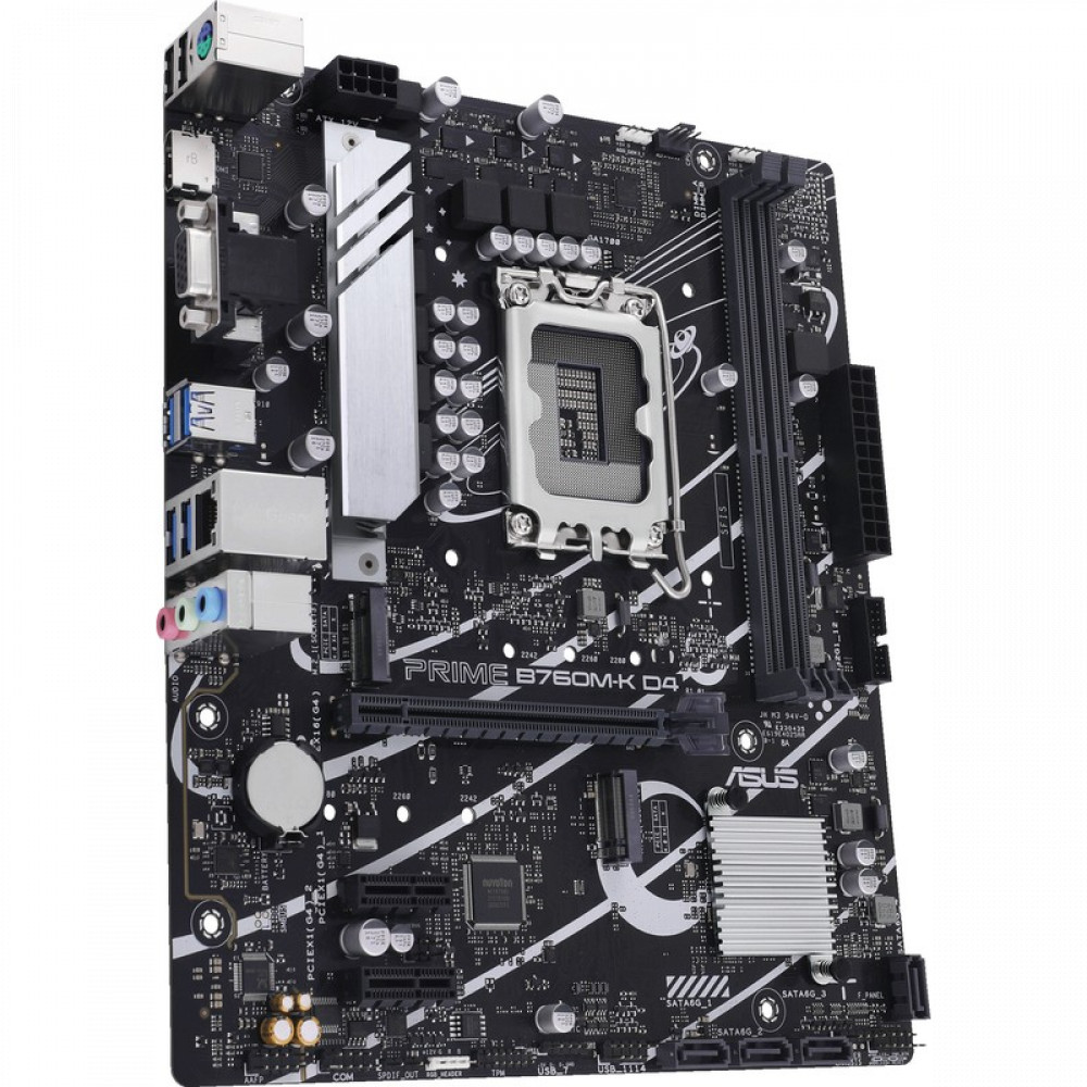 Материнская плата Asus PRIME B760M-K D4 90MB1DS0-M1EAY0 Micro-ATX, LGA 1700 - миниатюра 5