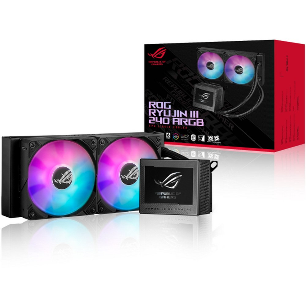 Система охлаждения Asus RYUJIN III 240 ARG/AIO 90RC00K1-M0UAY0 Для процессора - миниатюра 6