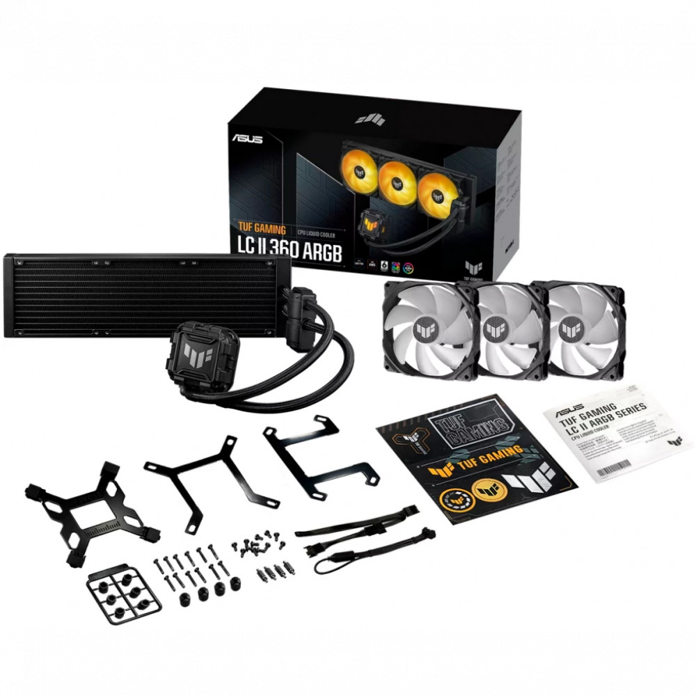 Система охлаждения Asus TUF GAMING LC II 360 ARGB 90RC00M1-M0UAY0 Для процессора - миниатюра 10