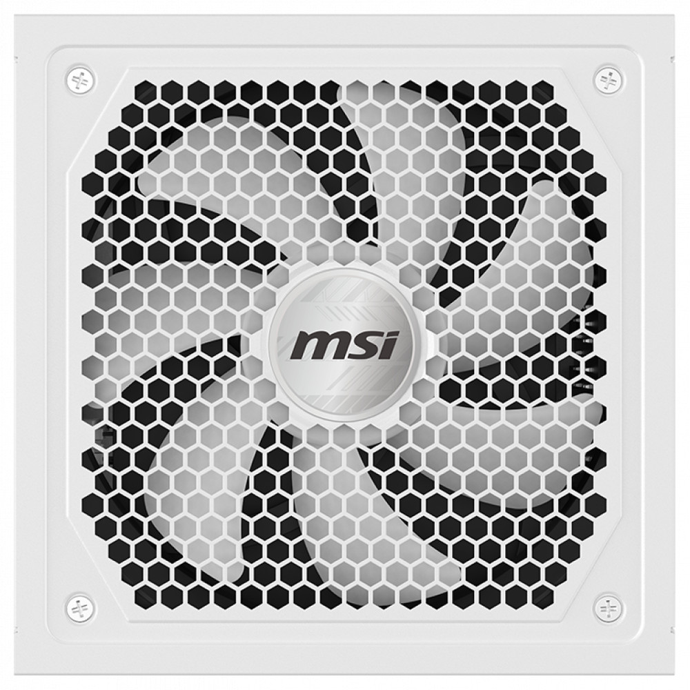 Блок питания MSI MAG A1000GL PCIE5 WHITE 306-7ZP9B51-CE0 1000 Вт, 80+ Gold - миниатюра 8