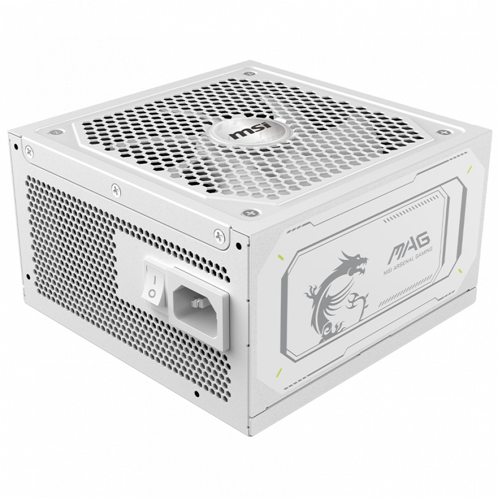 Блок питания MSI MAG A1000GL PCIE5 WHITE 306-7ZP9B51-CE0 1000 Вт, 80+ Gold - миниатюра 7