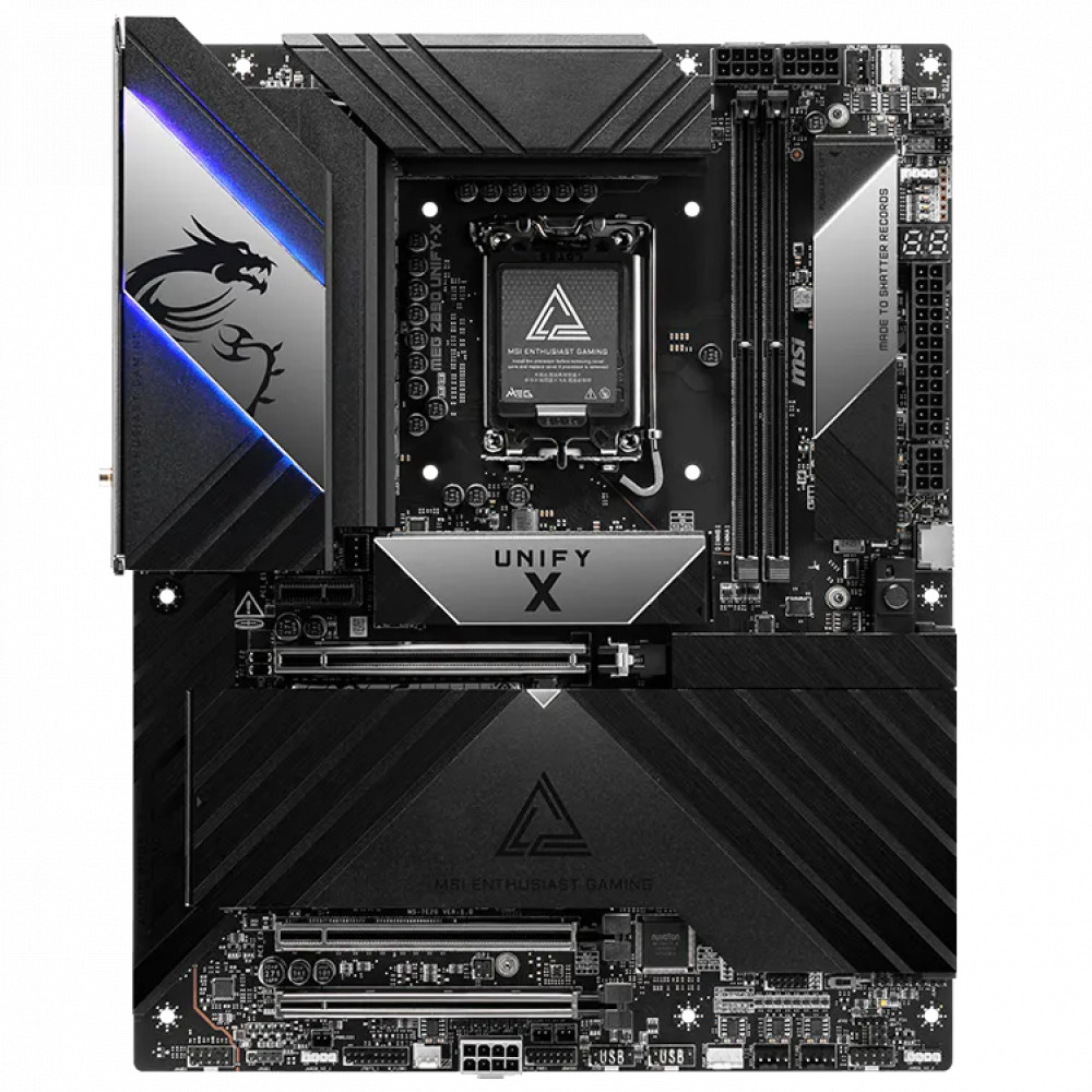 Материнская плата MSI MEG Z890 UNIFY-X ATX, LGA 1851 - миниатюра 3