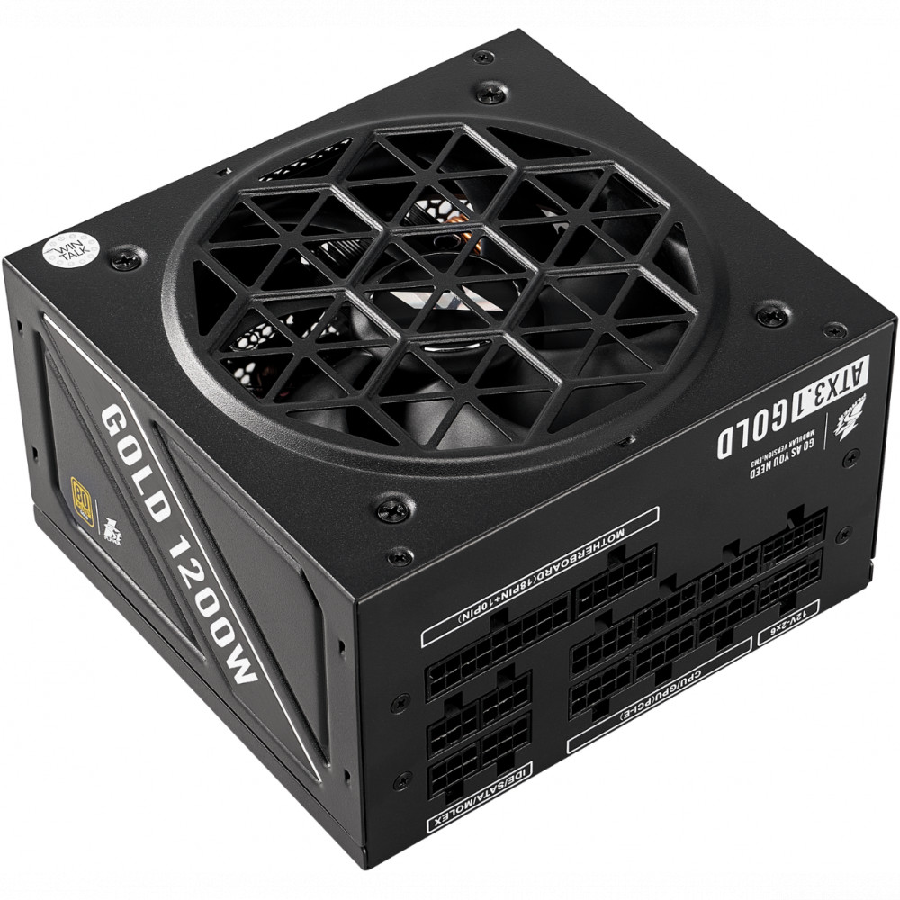 Блок питания 1STPLAYER NGDP GOLD HA-1200BA4 1200 Вт, 80+ Gold - миниатюра 4