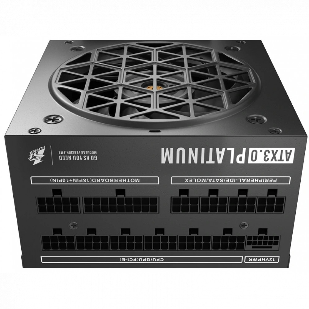 Блок питания 1STPLAYER NGDP Platinum 1300W Black HA-1300BA3-BK 1300 Вт, 80+ Platinum - миниатюра 4
