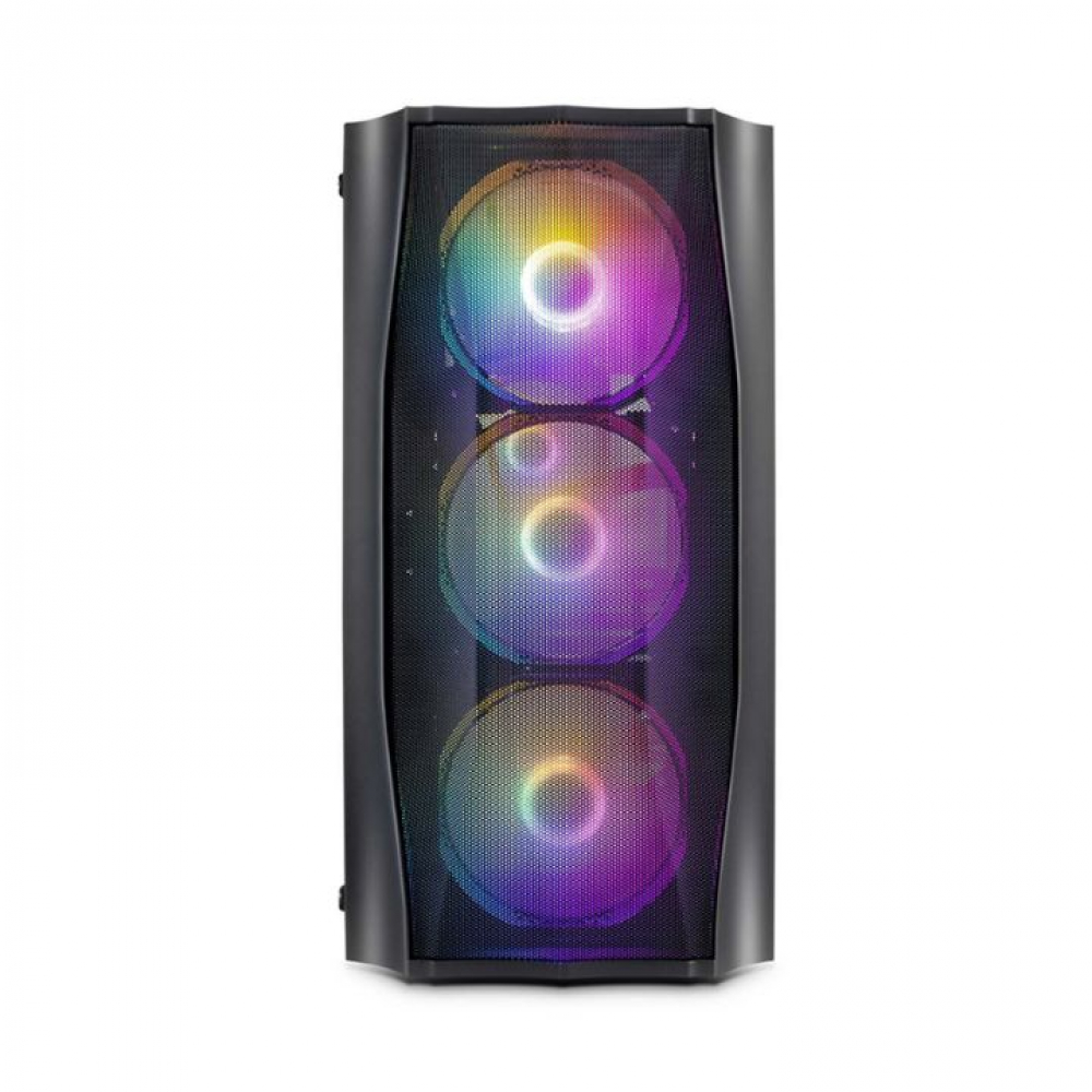 Корпус 1STPLAYER FIREBASE X3-M-BK X3-M-BK-4F2C3 Mini-Tower - миниатюра 5