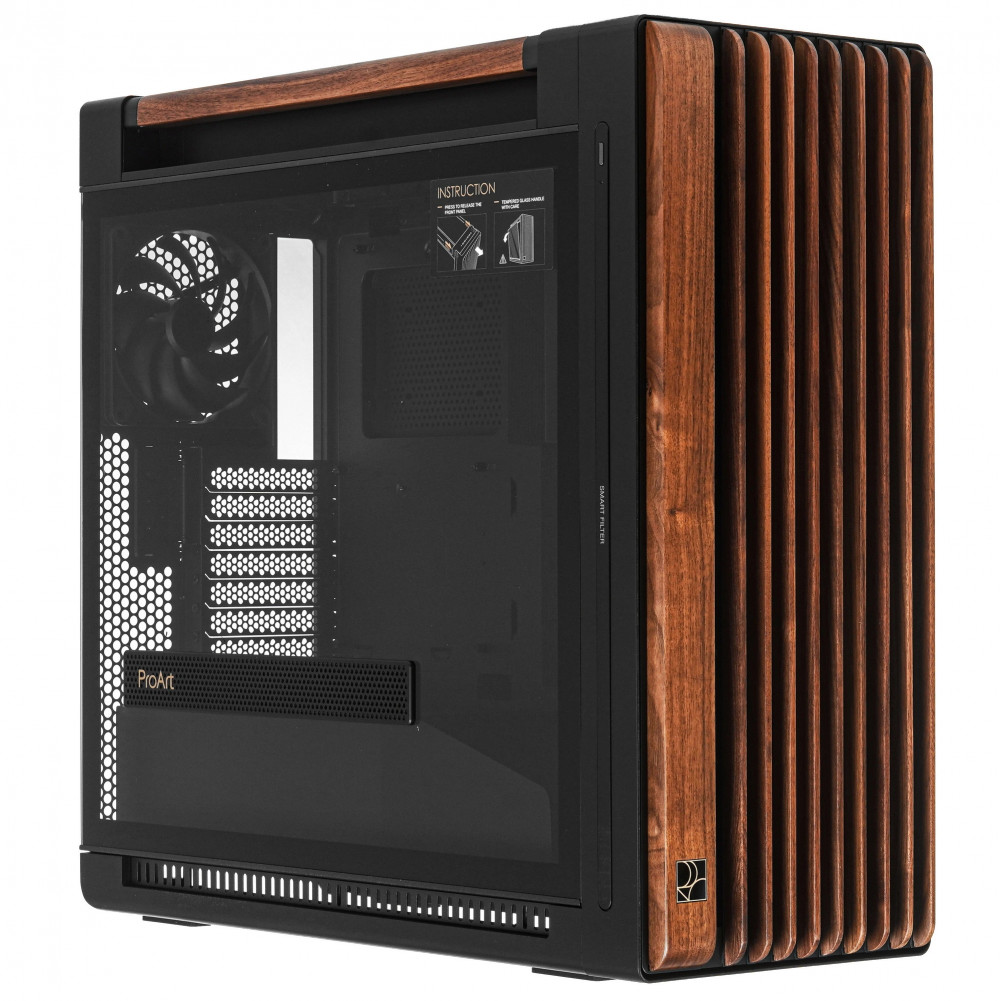 Корпус Asus ProArt PA602 Wood Edition Modern Black 90DC00J0-B09030 Mid-Tower - миниатюра 5