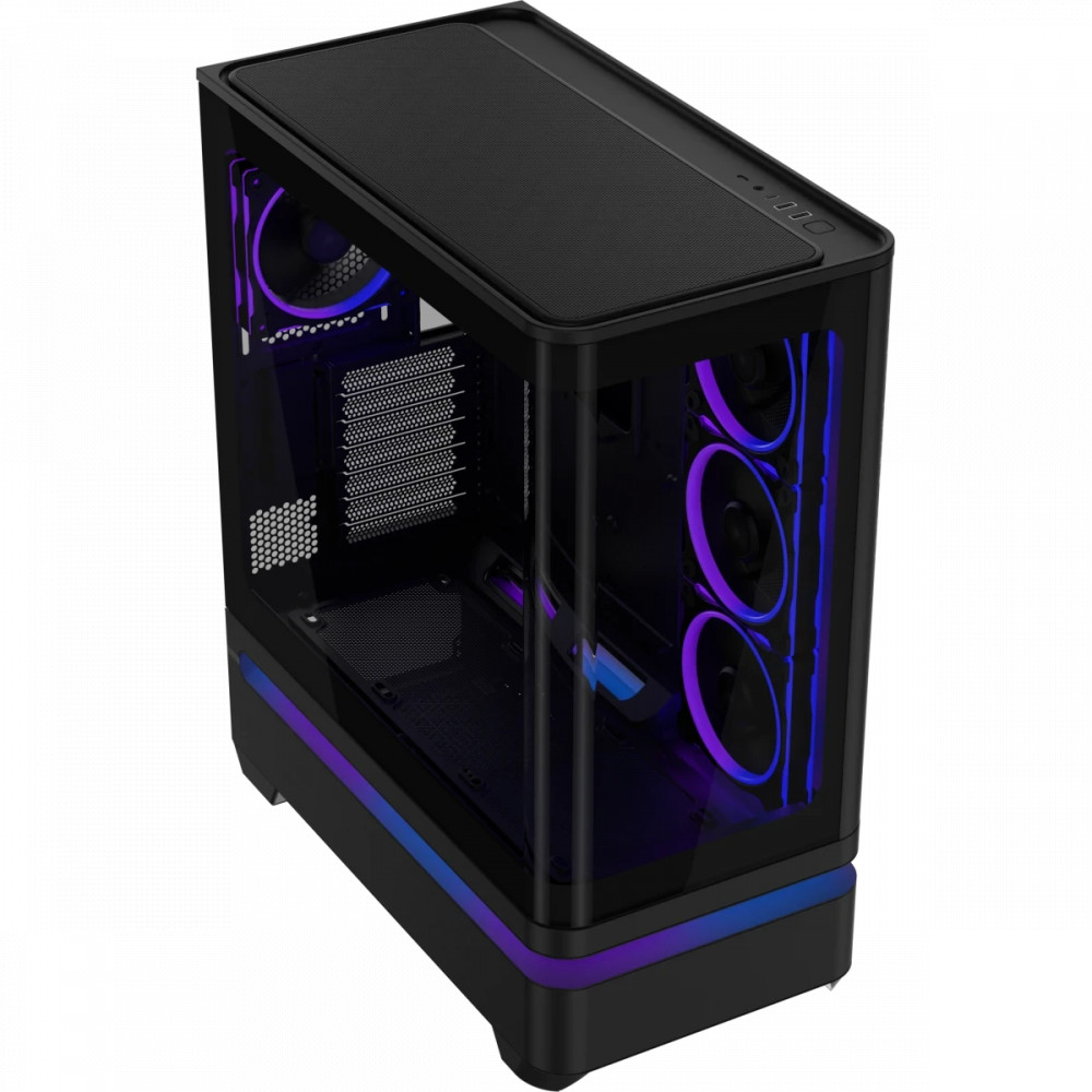 Корпус Asus Prime AP304 TG ARGB Black 90DC0110-B19000 Mid-Tower - миниатюра 6