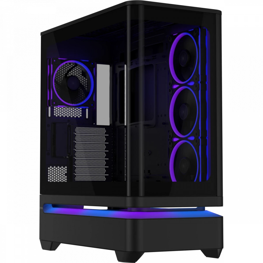 Корпус Asus Prime AP304 TG ARGB Black 90DC0110-B19000 Mid-Tower - миниатюра 5
