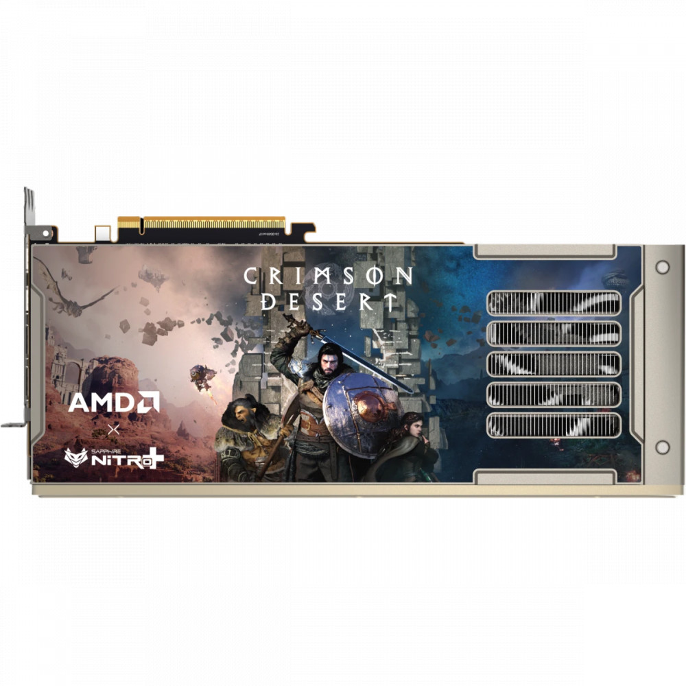 Видеокарта Sapphire AMD Radeon RX 9070 XT Nitro+ Crimson Desert Edition OC 11348-10-20G 16 ГБ - миниатюра 6