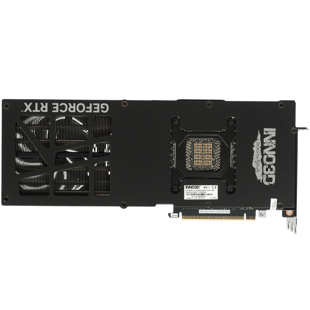 Видеокарта Inno3D GeForce RTX 5090D v2 Midnight X3 Z509DV2-24D7-17593928 24 ГБ - миниатюра 6
