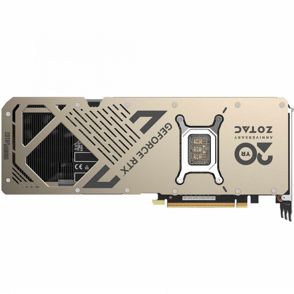 Видеокарта Zotac RTX 5080 SOLID CORE OC 20th ANNI Ed ZT-B50800J2S-10P 16 ГБ - миниатюра 5
