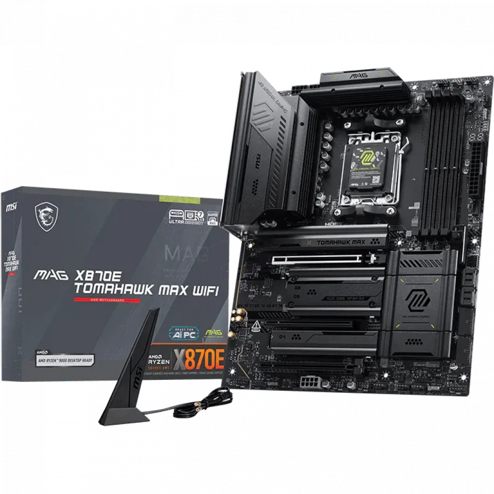 Материнская плата MSI MAG X870E TOMAHAWK MAX WIFI ATX, AMD AM5 - миниатюра 8